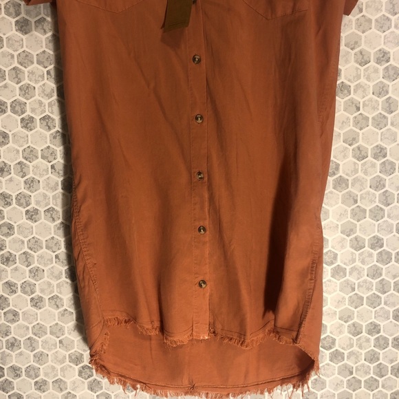 Thread & Supply Collared Button-Up Shirt Dress - Picture 3 of 8